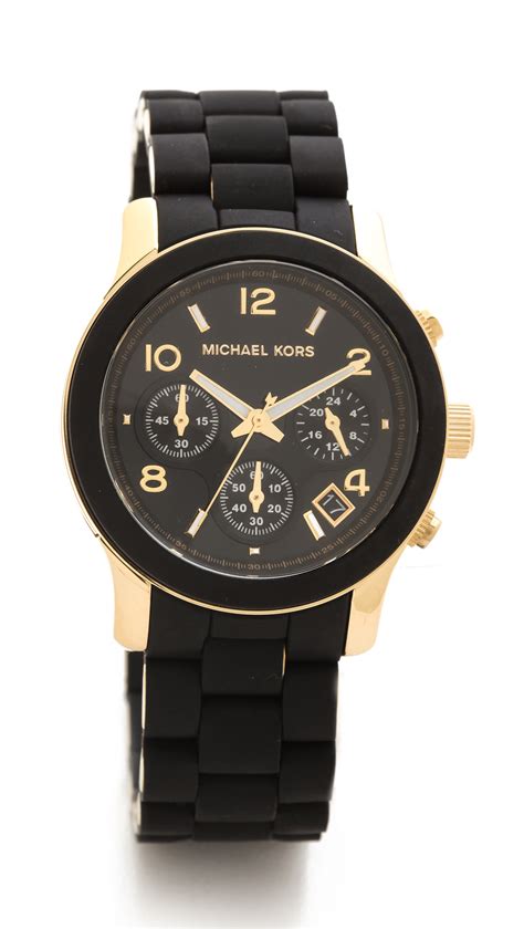 michael kors watches black david jones